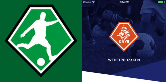 Voetbal.nl en KNVB Wedstrijdzaken app