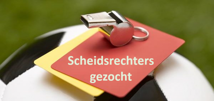 Dringend: scheidsrechters gezocht!
