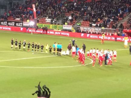 Spannend avondje uit in stadion Galgenwaard