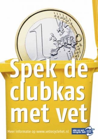 Spek de clubkas met vet