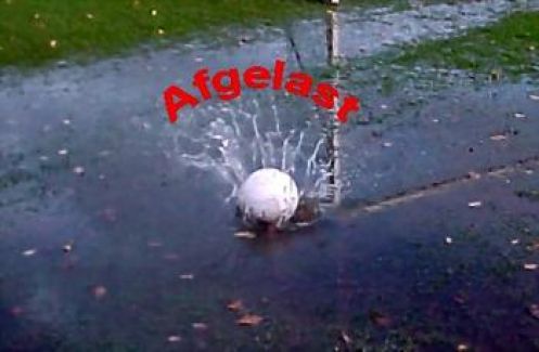 Thuiswedstrijden 31/1 afgelast
